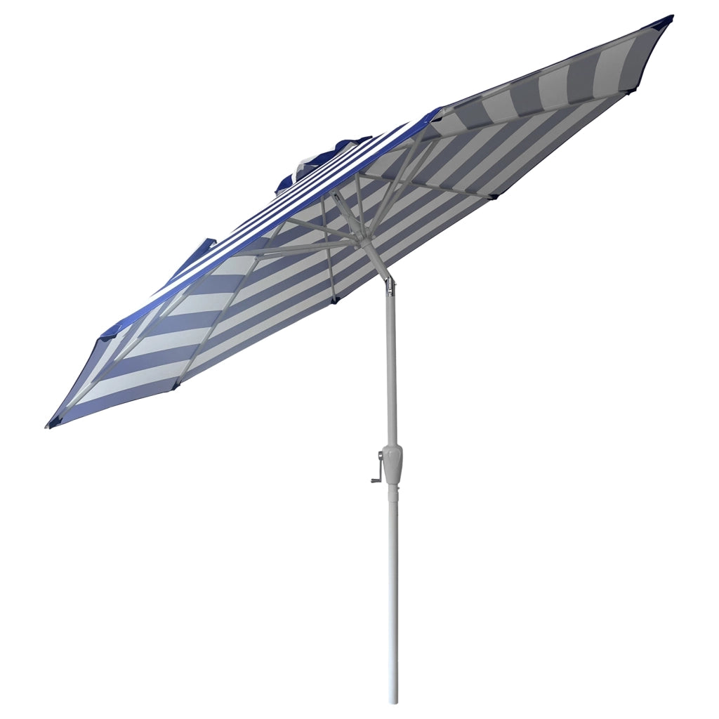 BANDOLOmbrellone rotondo diritto diametro 2,70 m con strisce blu