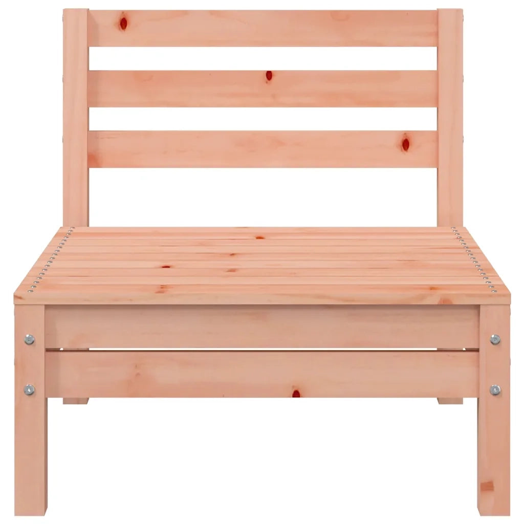 Divani Senza Braccioli da Giardino 4pz Legno Massello Douglas
