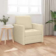 Divano letto Crema 74 x 77 x 81 cm Tessuto 4106627