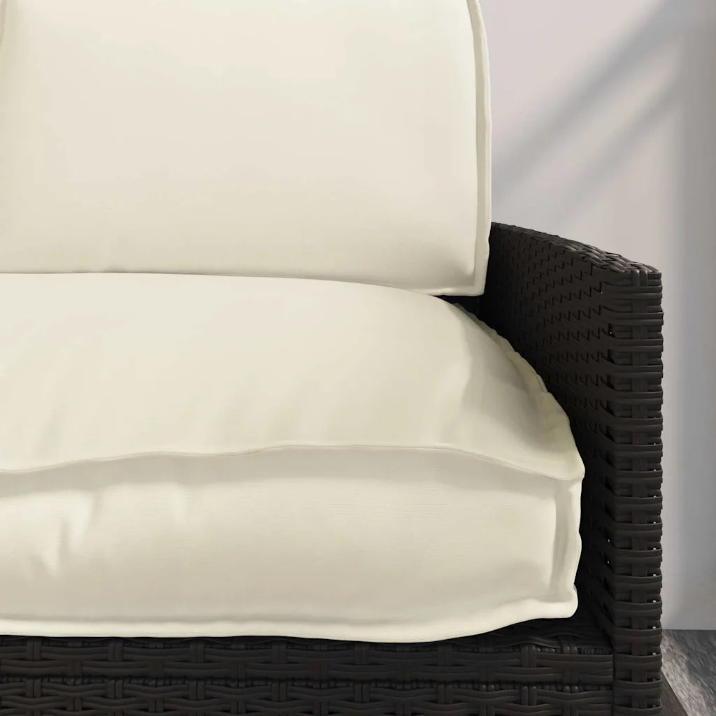Set di Cuscini 3 pcs Crema Tessuto Oxford 3402111