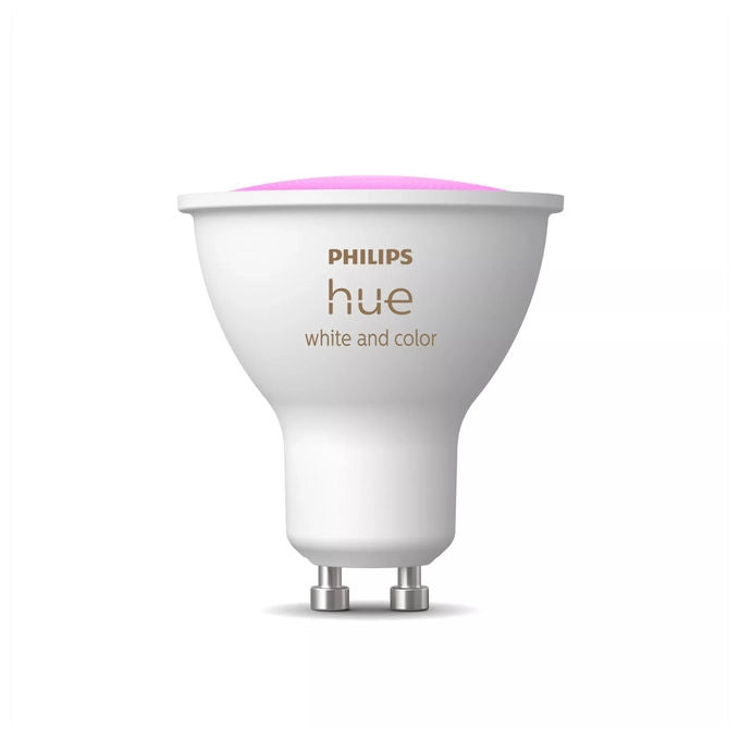 Philips Hue faretto connesso GU10 929003666501 white and color ambiance LED 4,2 W 400 lm Bluetooth e Zigbee compatibile Alexa e Google Assistant