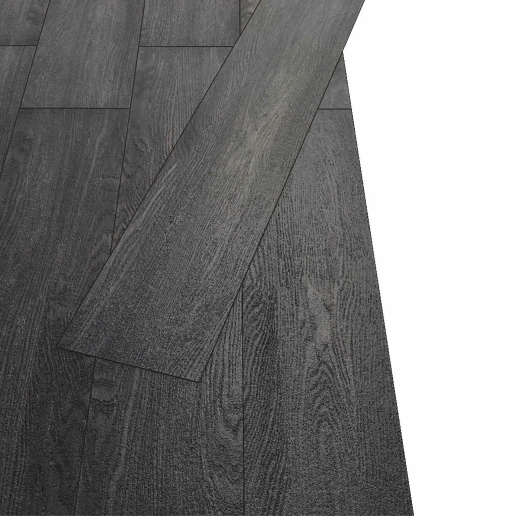 Tavole per Pavimenti 18 pcs Nero e Bianco 5,26 m² PVC 42046251