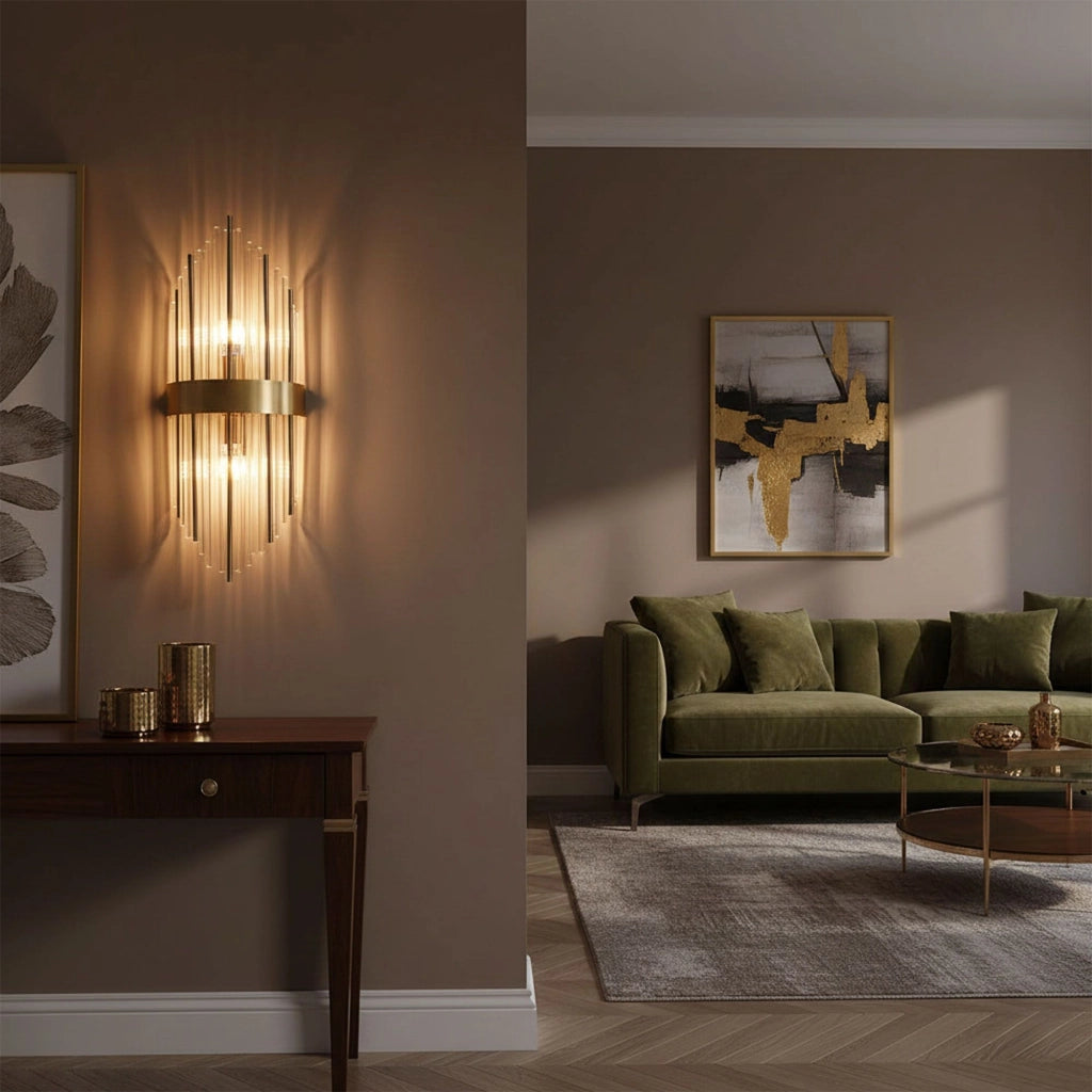 Lampada Da Parete APP1761-1W Brush Gold