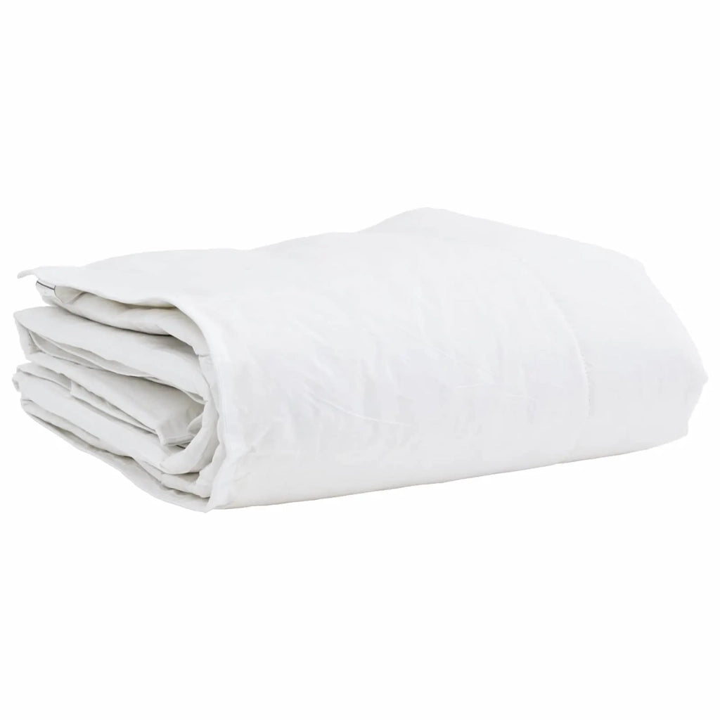 Piumone | Duvet Invernale con cuscino 2 pz Bianco Piuma d'anatra