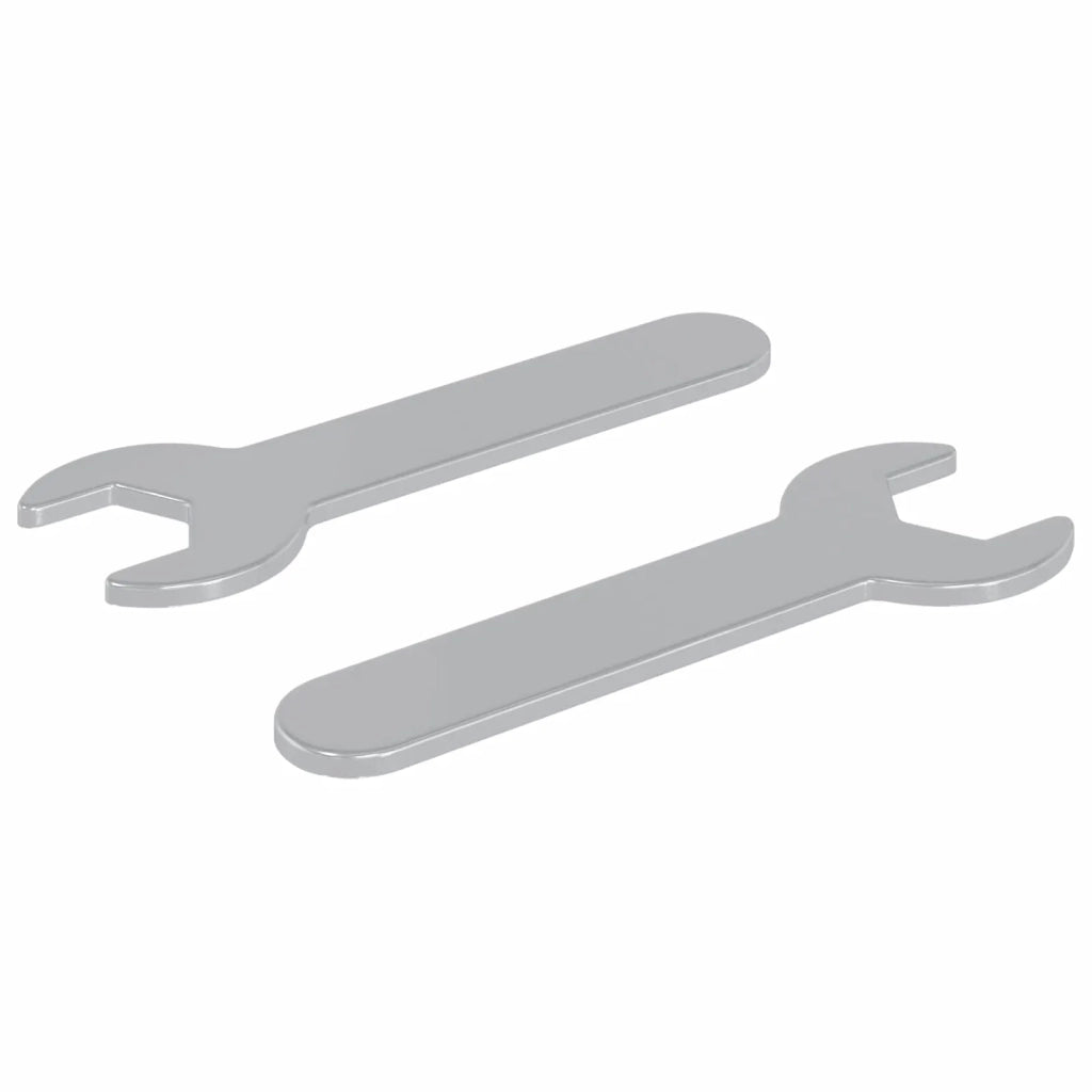 Chiave inglese 2 pcs Argento 13 mm Ferro 864874