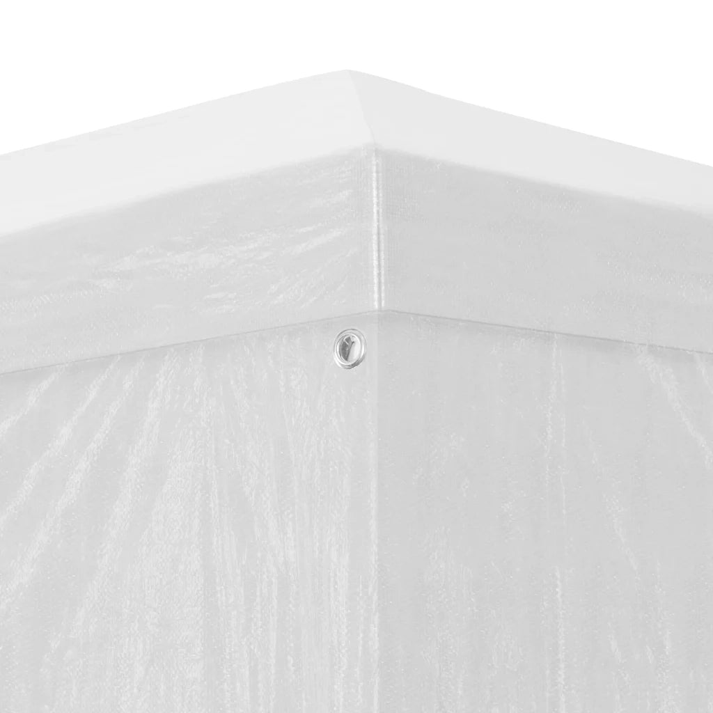 Gazebo | Pergolato da Giardino 3x12 m Bianco
