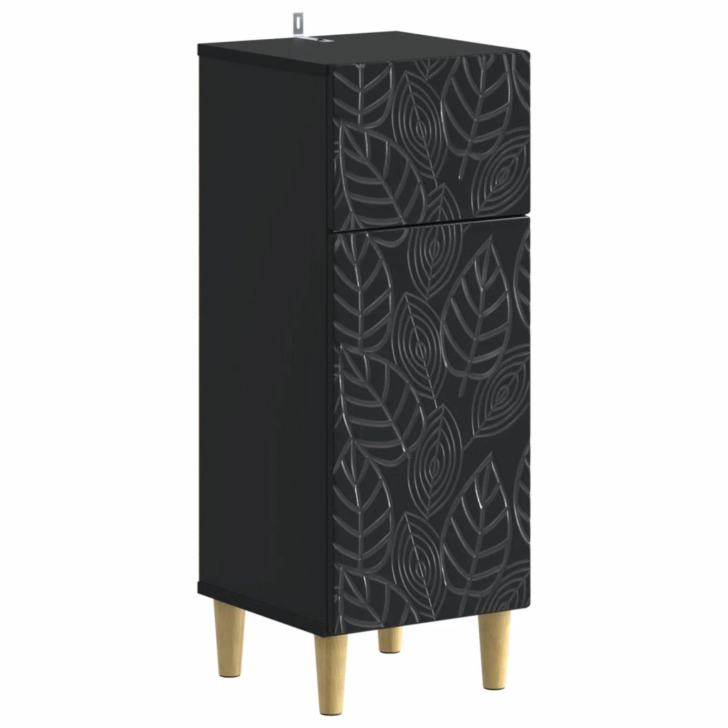 Set di Armadi da Bagno da 2 Pezzi DELFT Nero 3417703