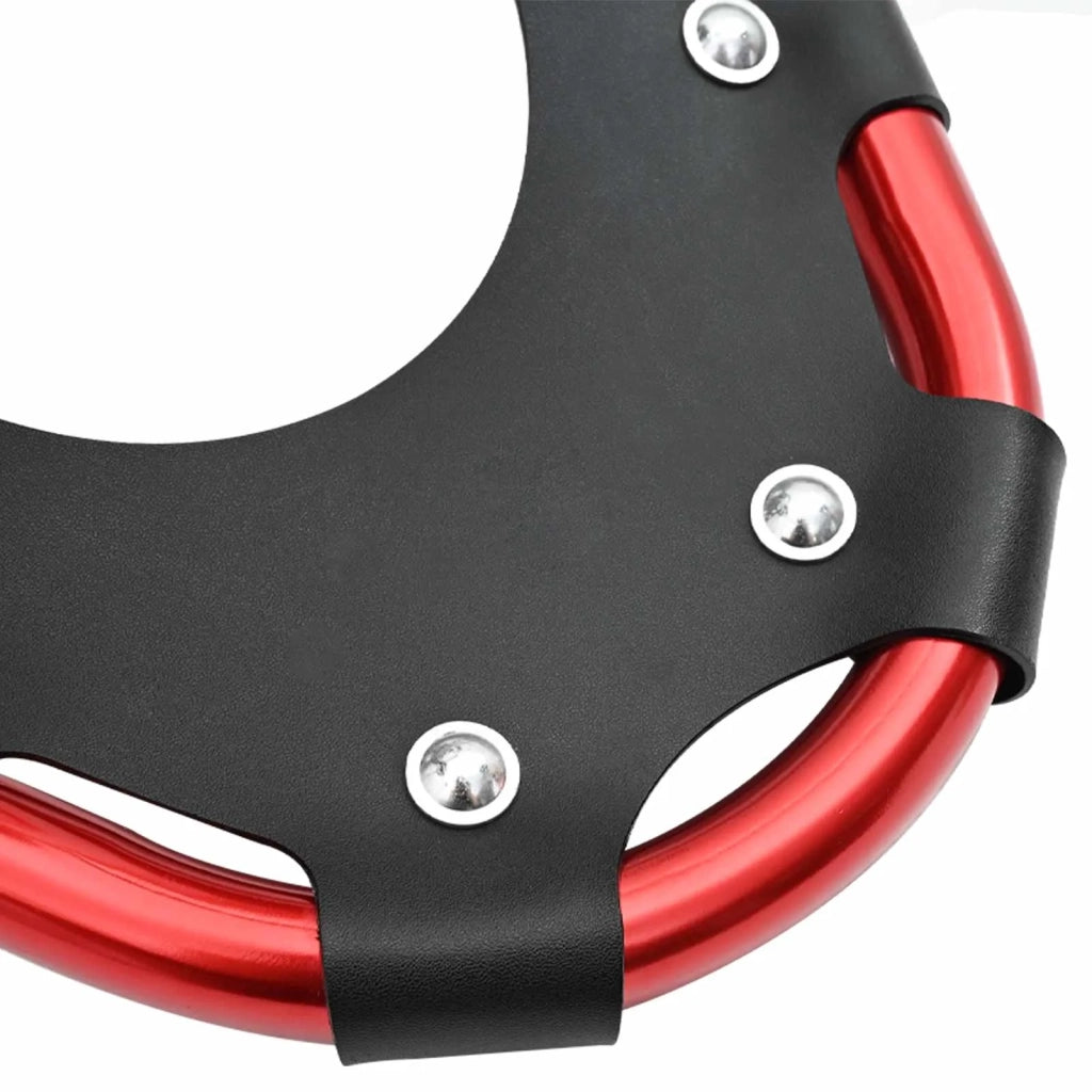 Ciaspole 3 in 1 Rosso e Nero 78,5 x 22 cm Alluminio e HDPE CFW2819034