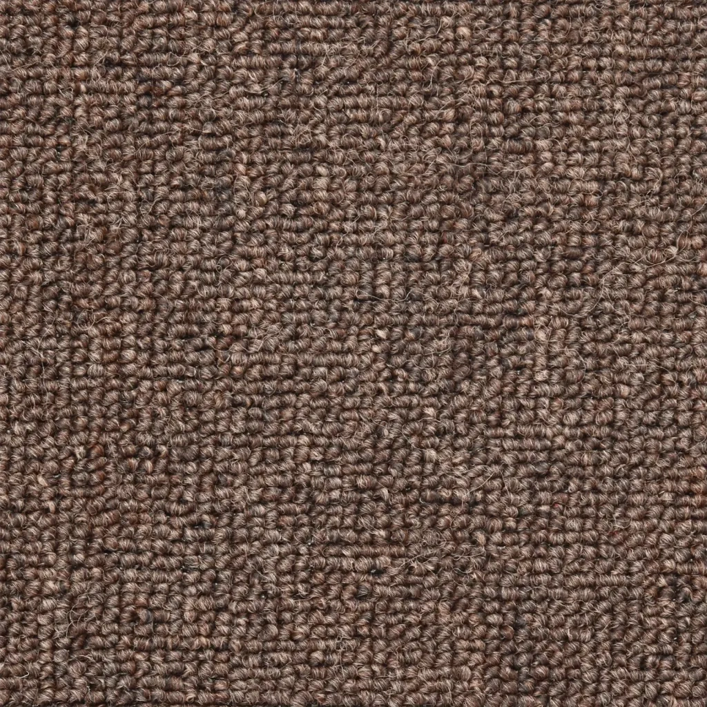 Tappetini per scale 10 pz 56x17x3 cm Marrone caffè Semicircolari 149743