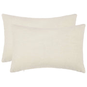 Federa 2 pcs HEERLEN Crema 50 x 70 cm Bouclé 911339