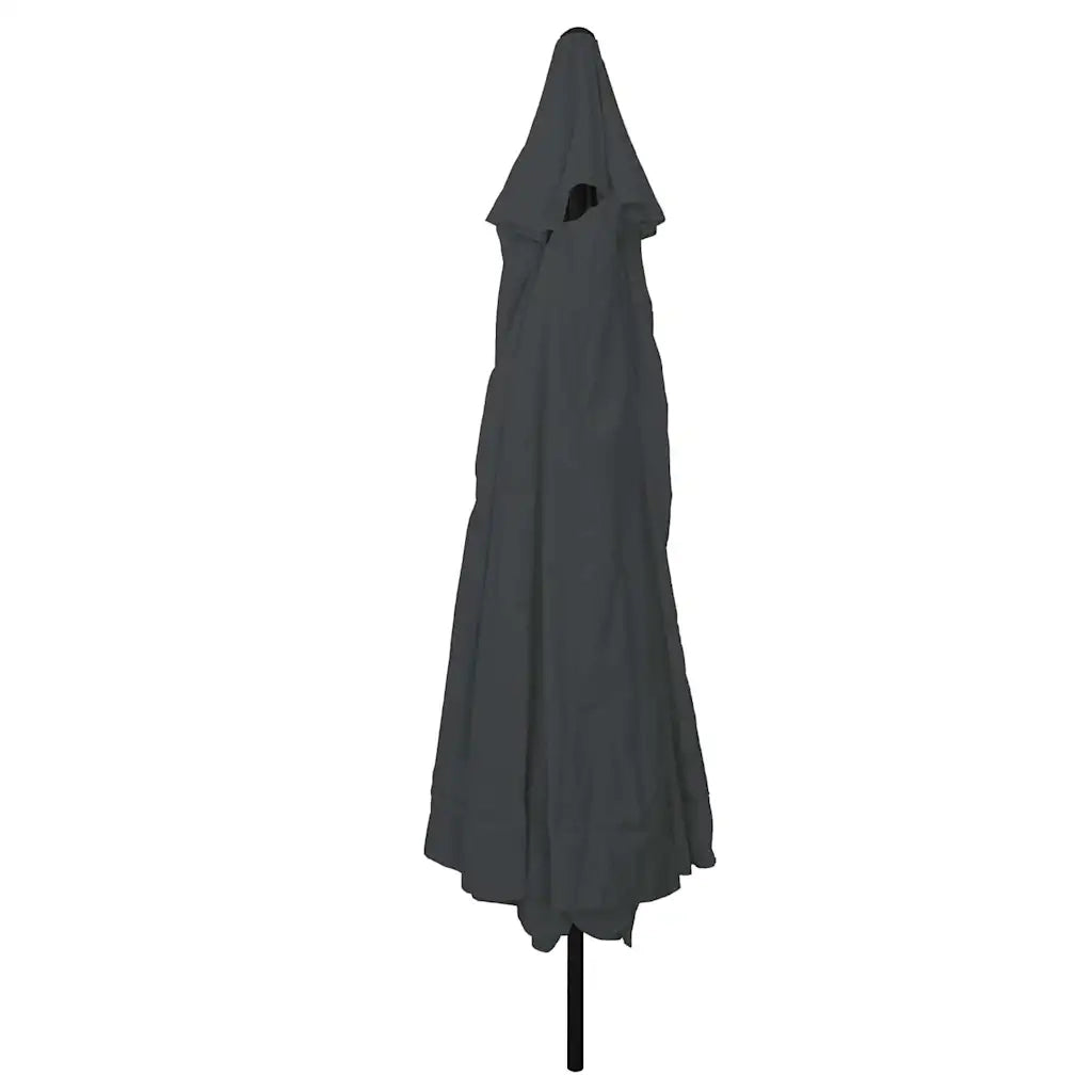Ombrello da giardino Antracite 394 x 394 x 248 cm 42003638