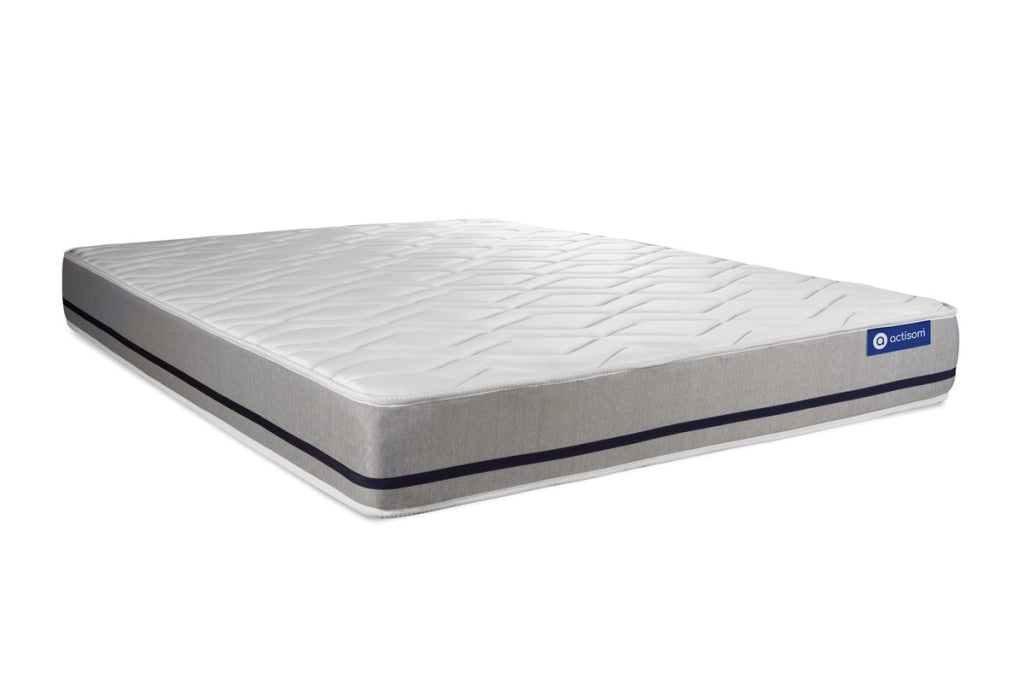 Pacchetto letto completo - Materasso 180x200cm + Box spring con doghe (kit) + 2 cuscini + Piumino - Actilatex Soft