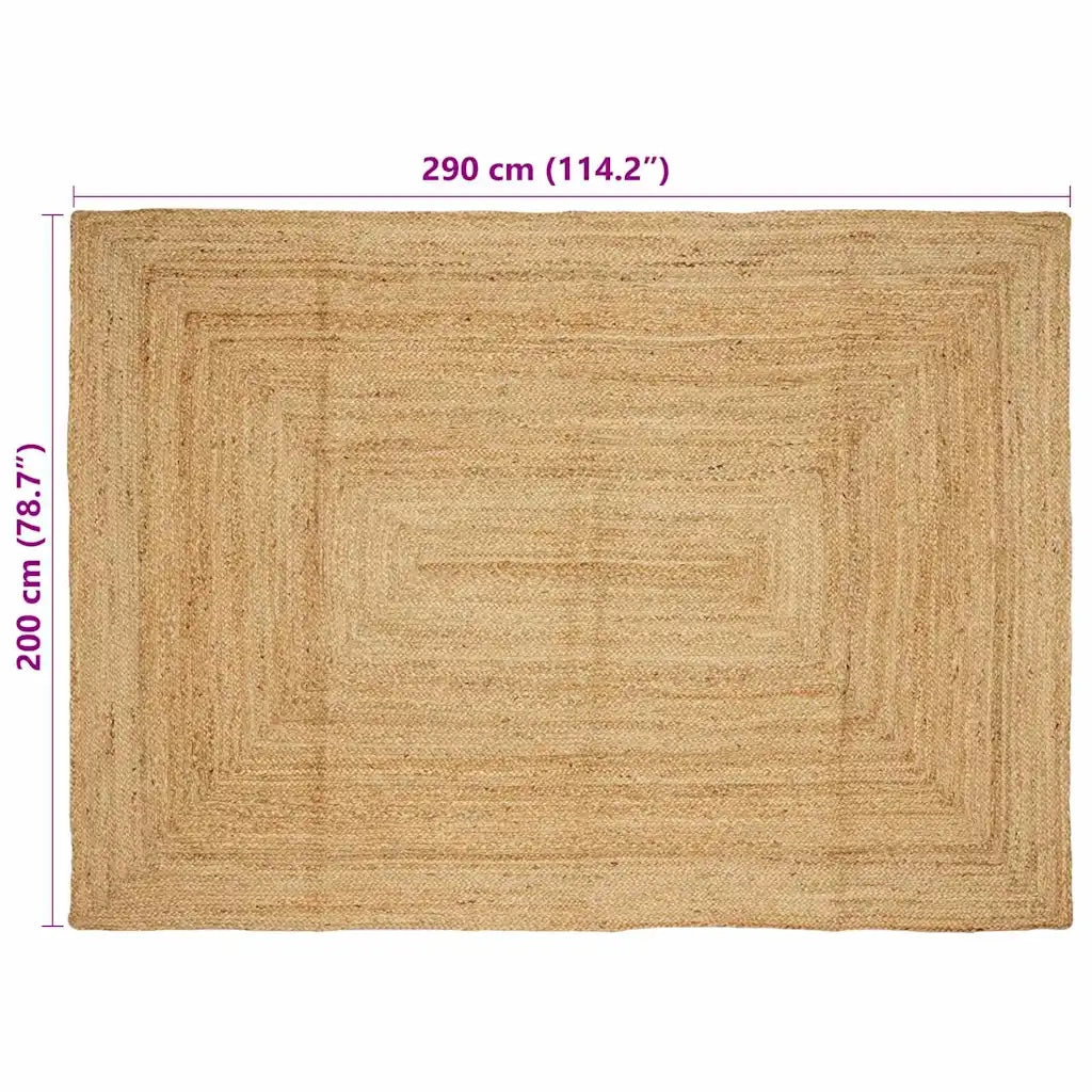 Tappeti per area Naturale 200 x 290 cm Juta 42010399