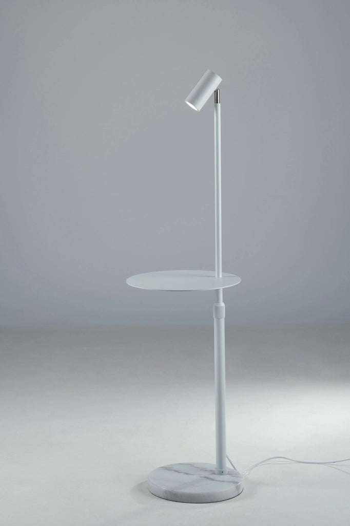 Lampada da terra PAULEN bianco