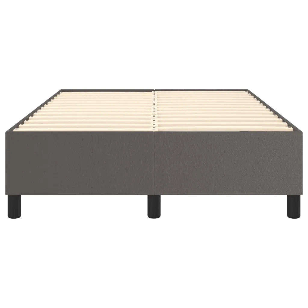 Struttura Letto a Rete a Molle Grigio 120x200 cm in Similpelle 3121039