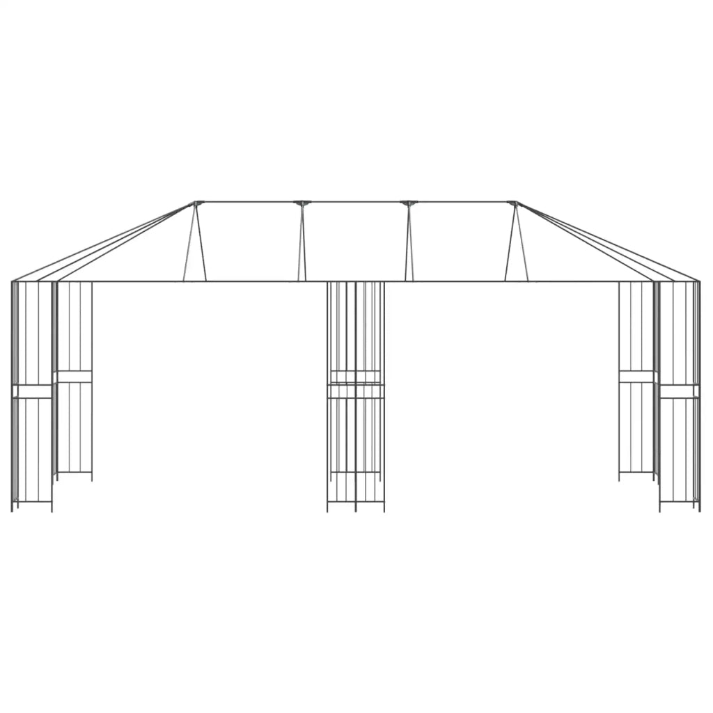 6 x 3 m Acciaio 3375981