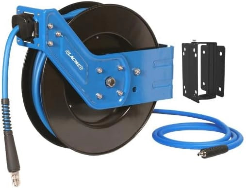 Avvolgitore automatico 15 m con supporto orientabile 180° 326215 Lacmato
