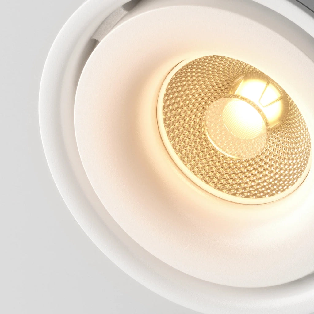 Maytoni Faretto LED integrato UNITY Yin 1 luce bianco alluminio