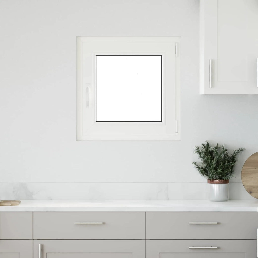 Finestra per Soffitta RISOR 50 x 50 cm PVC e Vetro Antracite 42047308