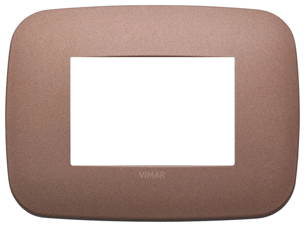 VIMAR Placca Round 3M bronzo matt - 19683.24