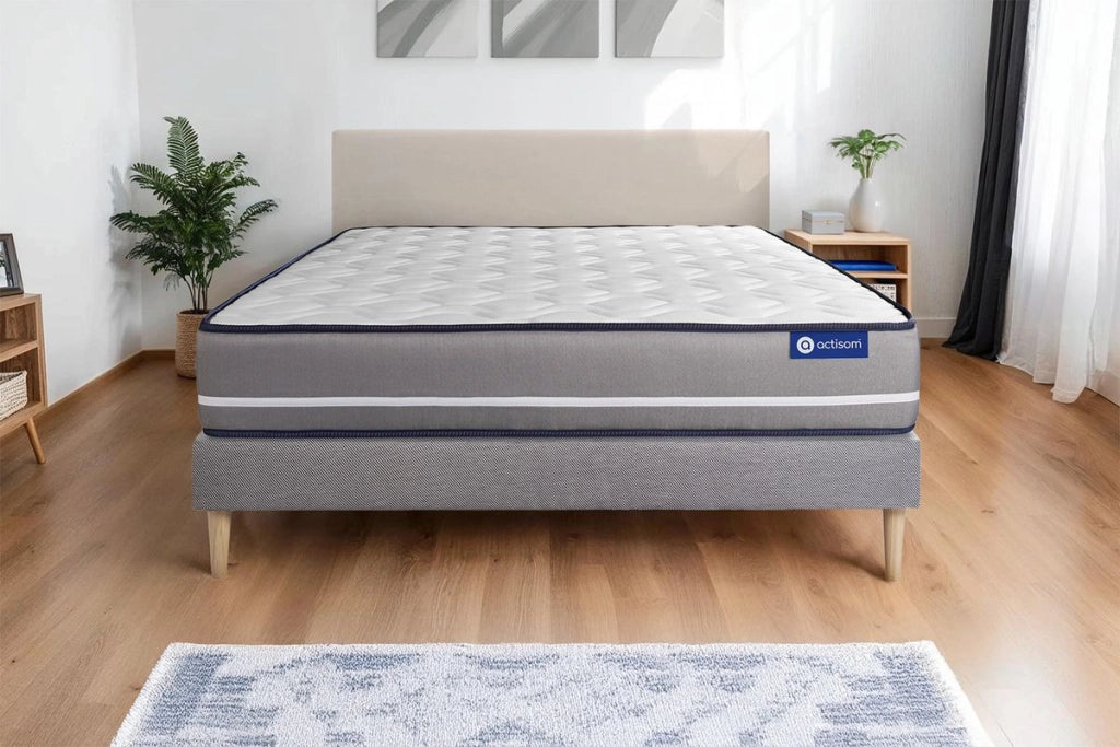Kit rete e materasso Actimemo pur 120x190cm - Spessore : 20cm- memory foam - rigido