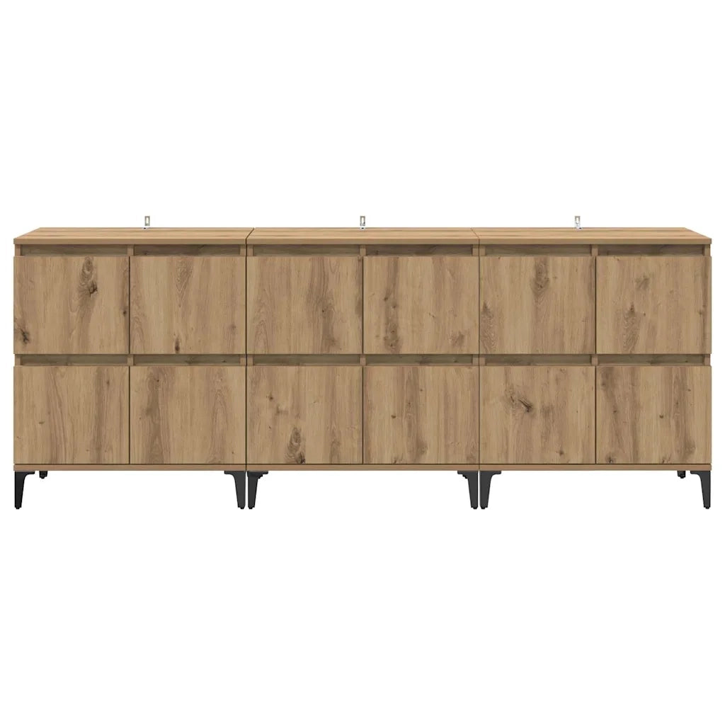 Credenza | Sideboards 3 pcs Rovere artigianale 60 x 35 x 70 cm