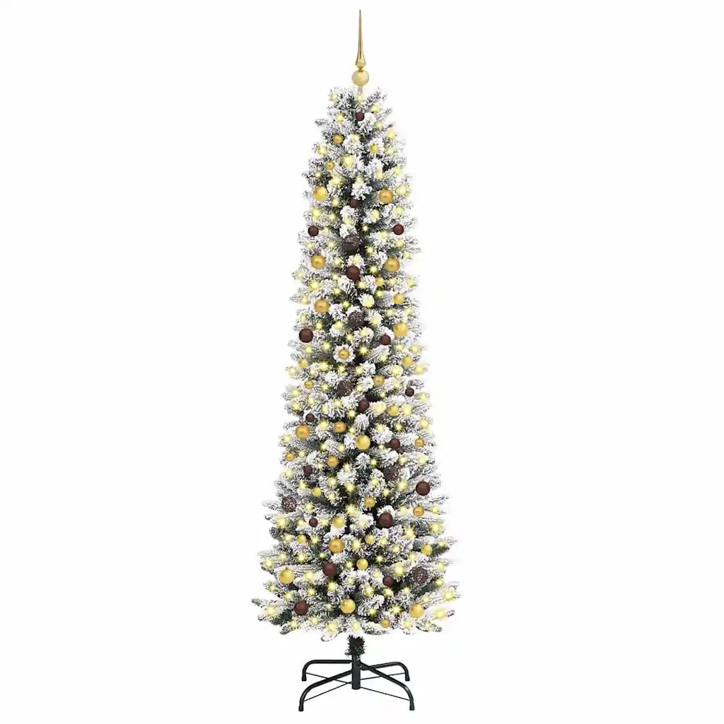 Albero di Natale artificiale Bianco 240 cm 3396126