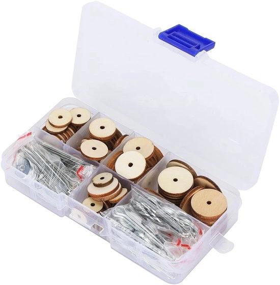 Popgewrichten per DIY Craft - Bevestigingsmiddelen Leggeri e Resistenti - Contenitore di Stoccaggio - Pennelli a Spinta - Applicazioni Meccaniche - Utilizzo in Auto e Veicoli