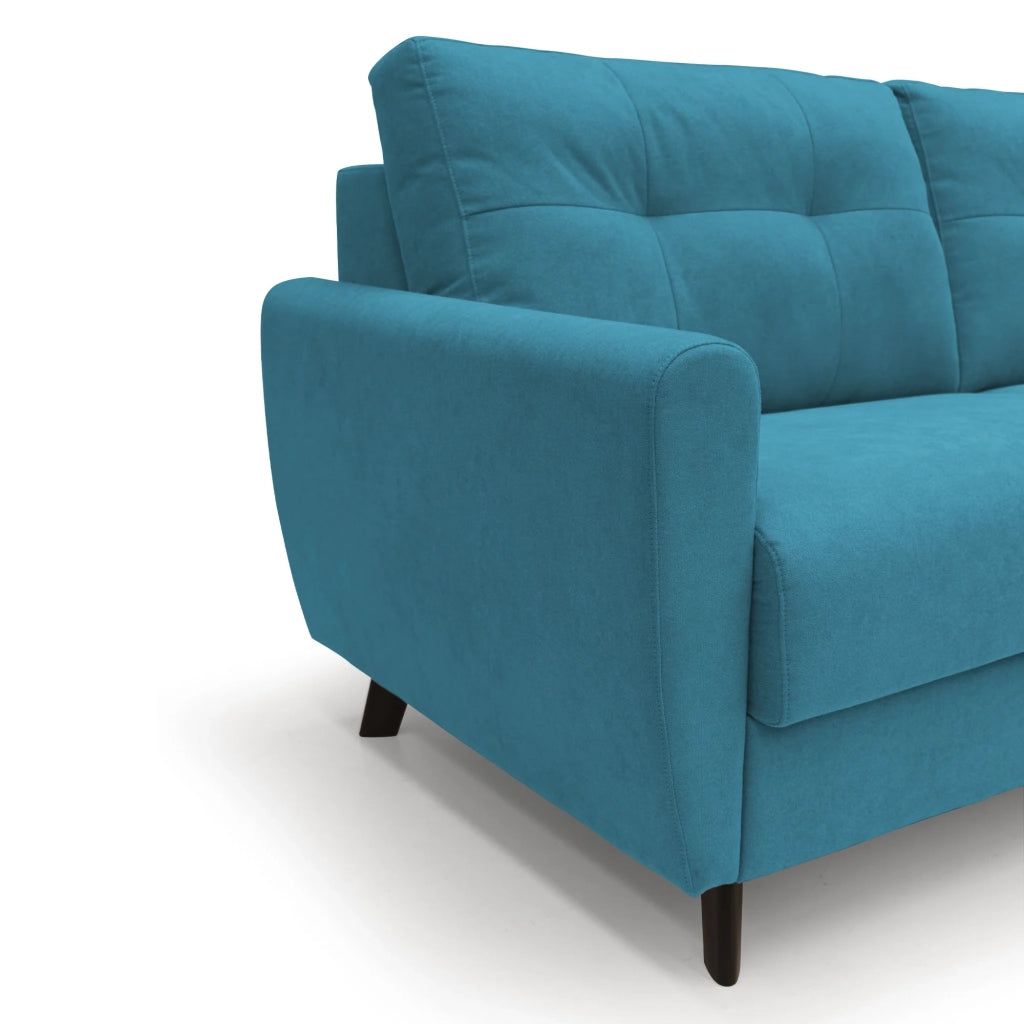 Callisto Divano letto matrimoniale 208 cm azzurro