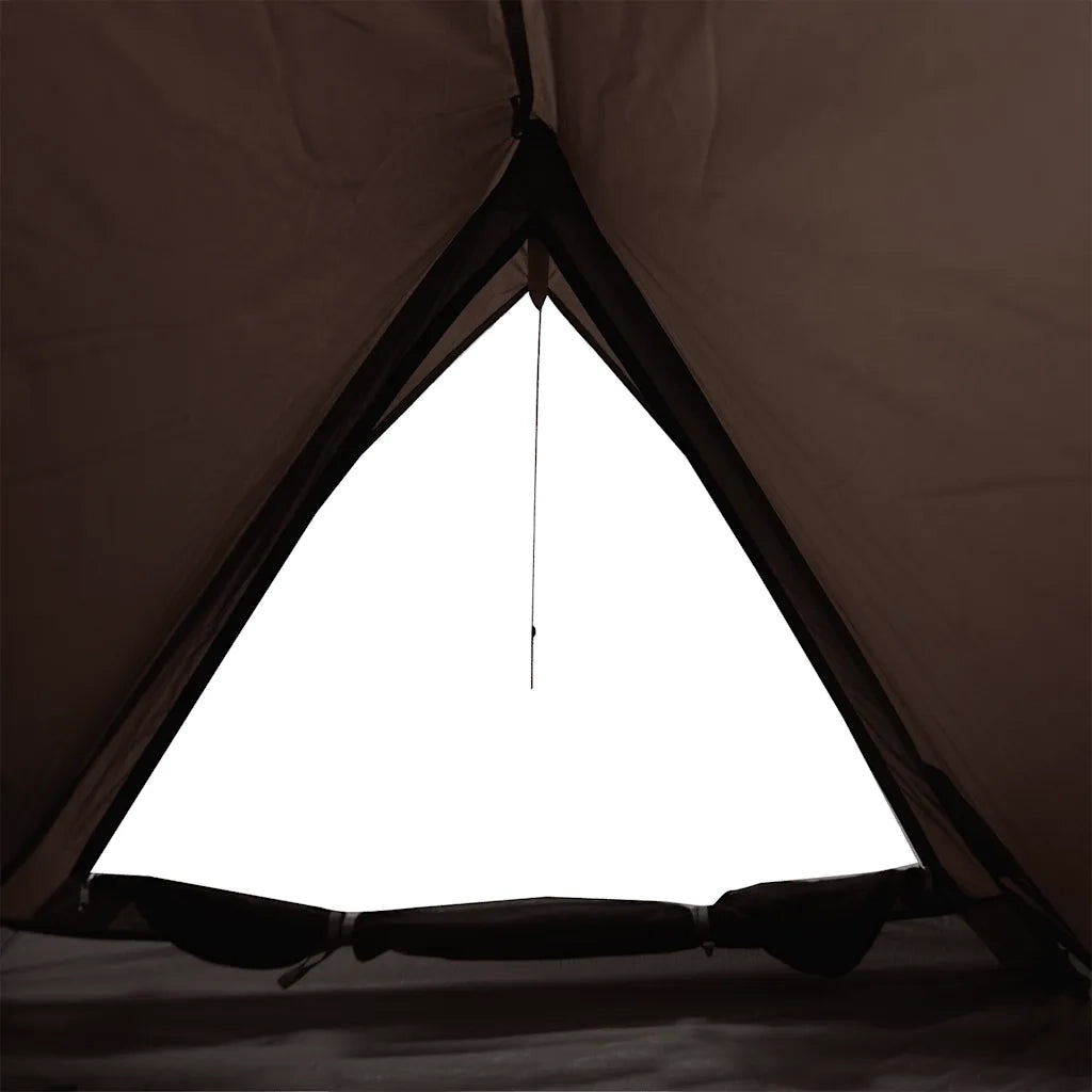Tenda da Campeggio per 2 Persone Marrone Impermeabile 4009625