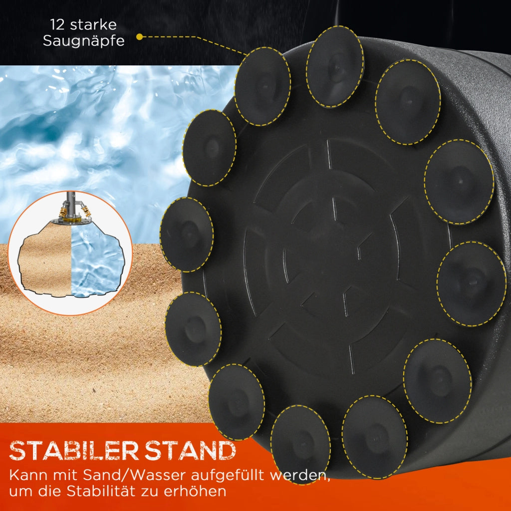 Boxe sacco da allenamento ¨C zephmum ¨C con base a ventosa 170cm
