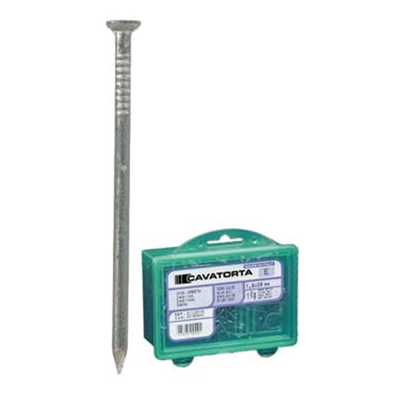 CHIODI TESTA PIANA BRICOLINE 1 KG CAVATORTA 2,4x50 mm - CAVATORTA