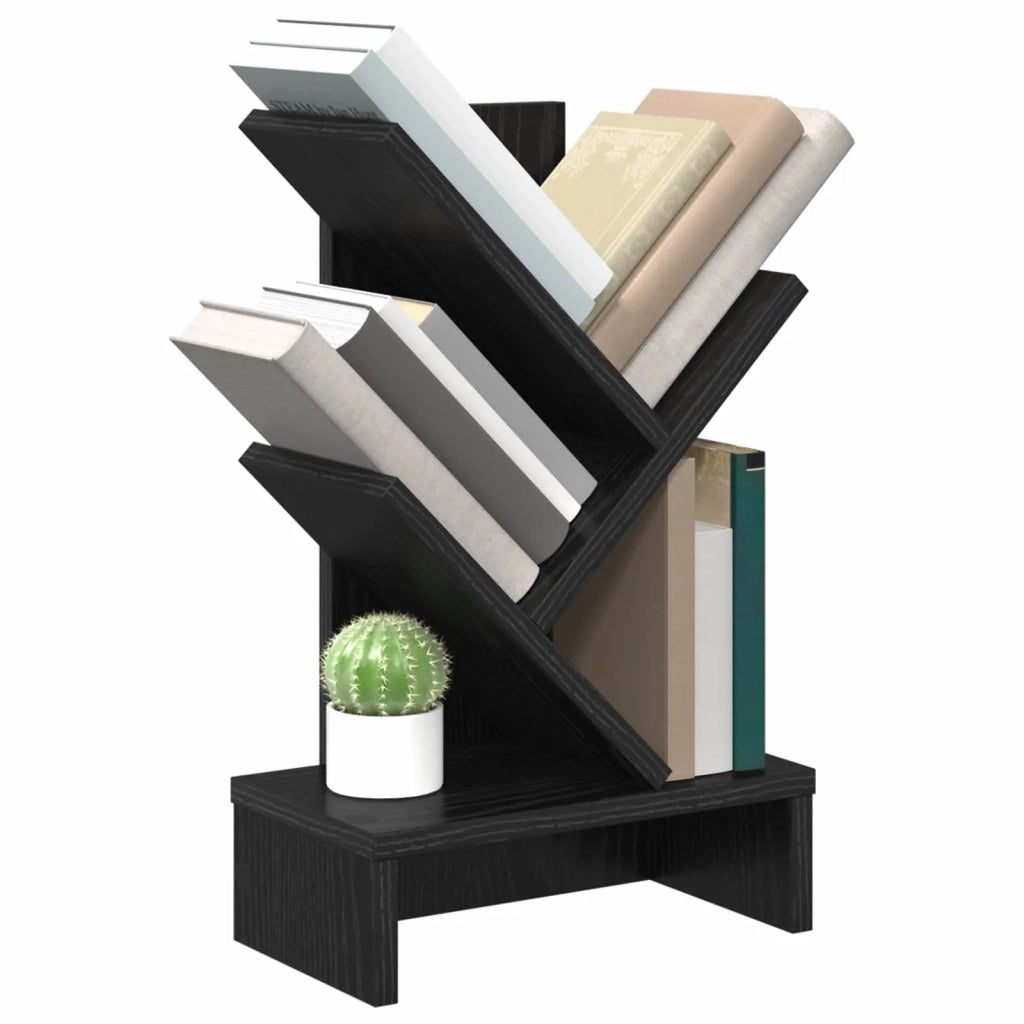 Scaffale per Libri a Forma di Albero 3 Strati 30 x 18 x 48 cm 8012357