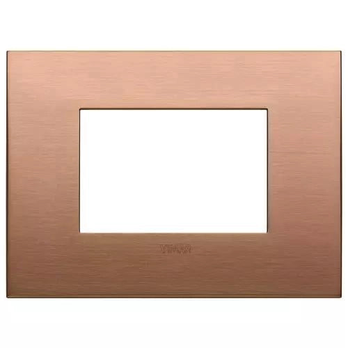 VIMAR ARKE - PLACCA CLASSIC 3M RAME SPAZZOLATO