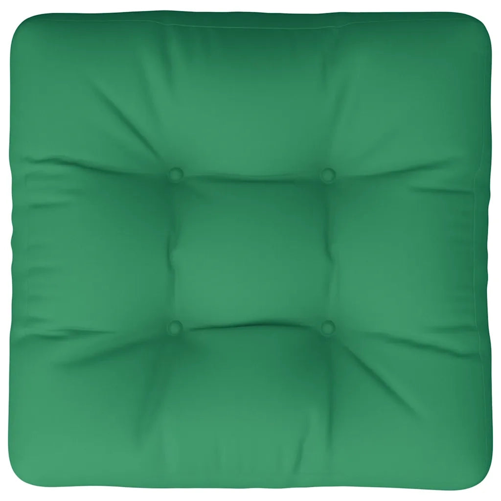 Cuscino per pallet | Cuscini per sedie Verde 58x58x10 cm in Tessuto