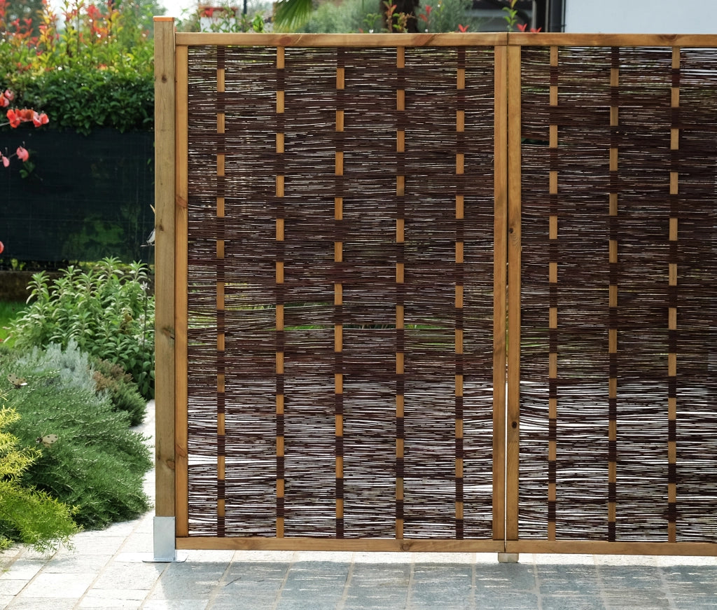 Pannello In Salice Con Cornice 115X180 Cm