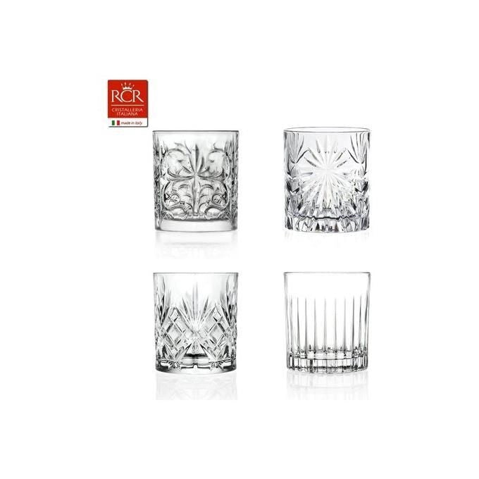 RCR 262490 Mixology Bicchieri Multicolore 4 Pezzi