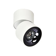 Spot soffitto rotondo bianco orientabile LED CCT 10W
