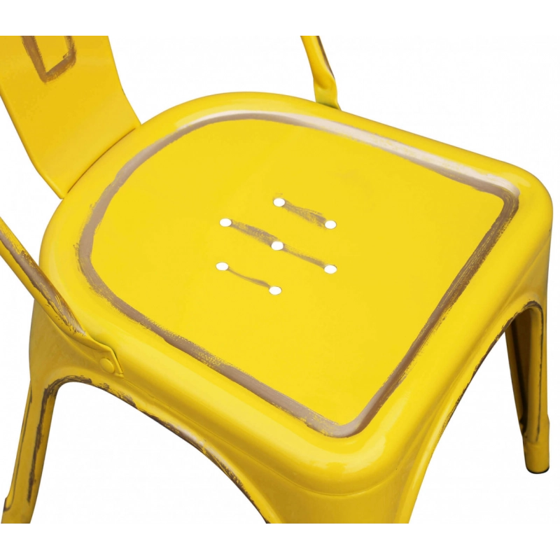 SEDIA LOLA GIALLO ANTICO