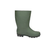STIVALI  A TRONCHETTO IN PVC VERDE- - nÂ°46 - 1 paio EXCEL