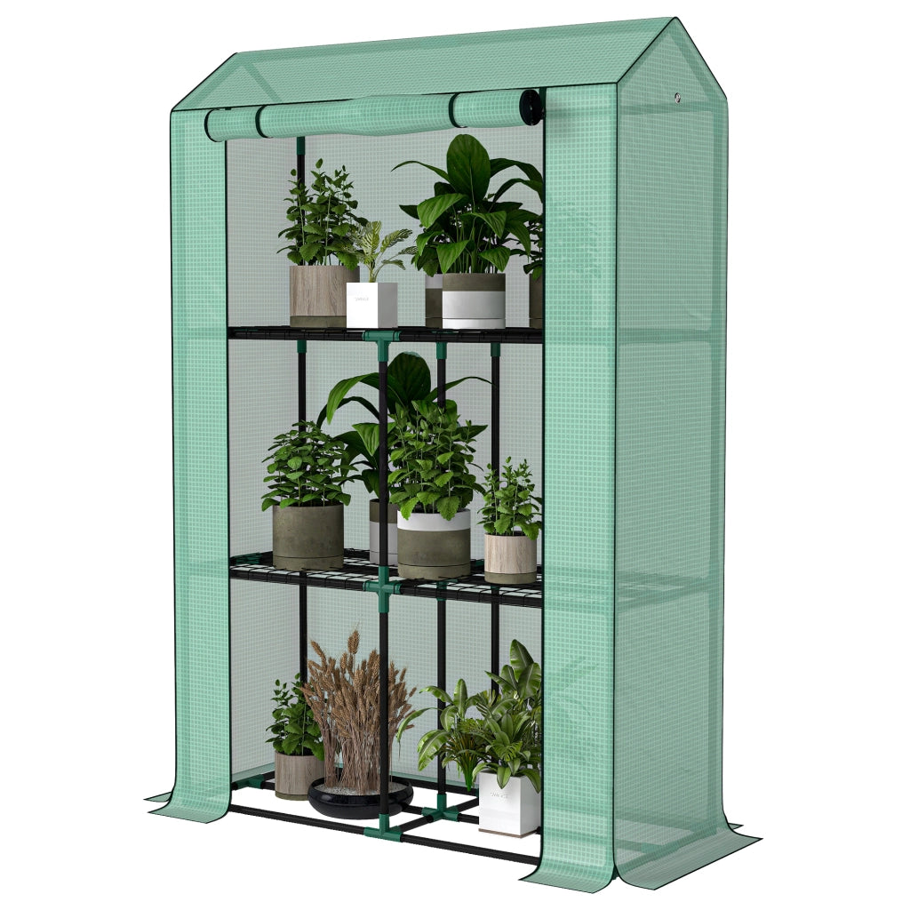 Serra da Giardino 3 Livelli ¨C Minimal ¨C Verde 100x40x150 cm