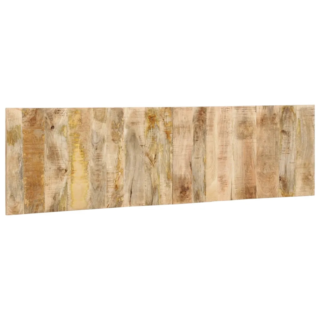 Testiera 180 cm in Legno Massello di Mango Grezzo 4017509