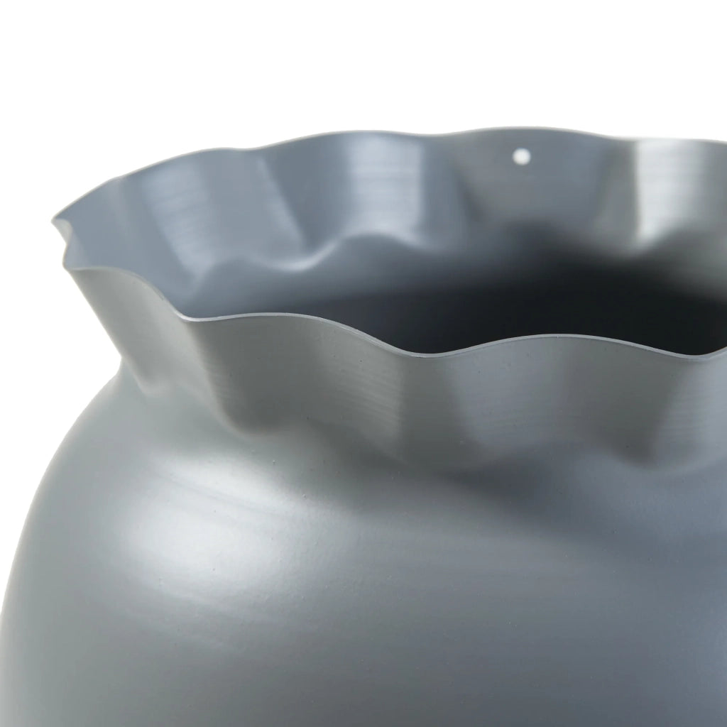 Portavasi da esterno 95 x 27 x 27 cm grigio 03_0010342