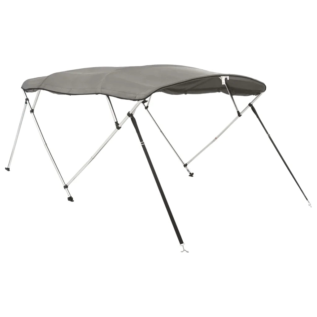 Bimini di Prua con Pareti Laterali 4 Archi 243x(200-213)x137cm