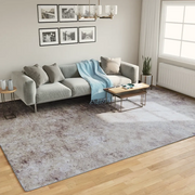 Tappeto Lavabile Grigio 400x300 cm 136633