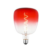 Lampadina vintage zucca rossa E27