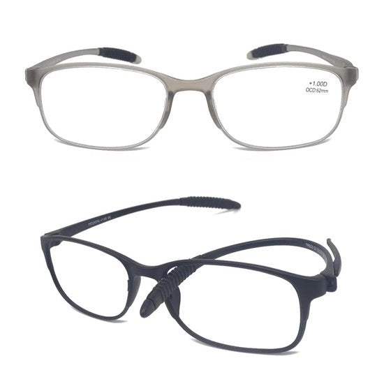 Leesbrilla Flessibili - Anti-luce Blu - Set da 2