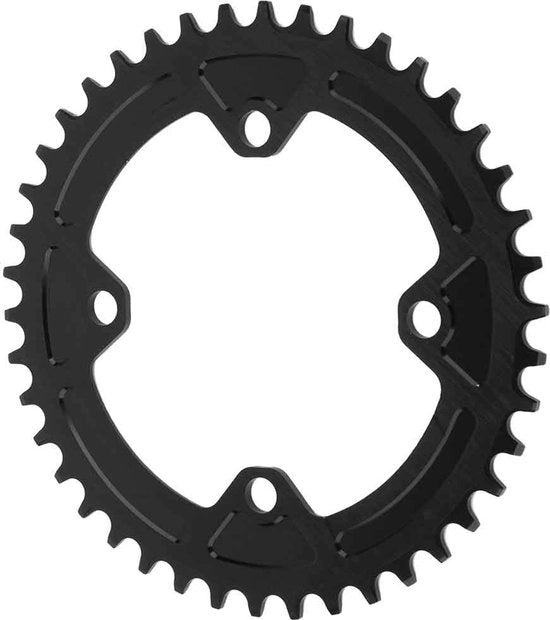 Anello per catena 42T - Lega di alluminio - Leggero - Sostenibile - Adatto per biciclette AM/XC - Forma ergonomico - Portaportese