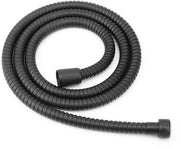 Serpentino per doccia 1,5 m - Acciaio inossidabile - Flessibile - Resistente a pressione alta - Connettori rotativi - Duraturo e resistente agli urti - Tubo per doccia
