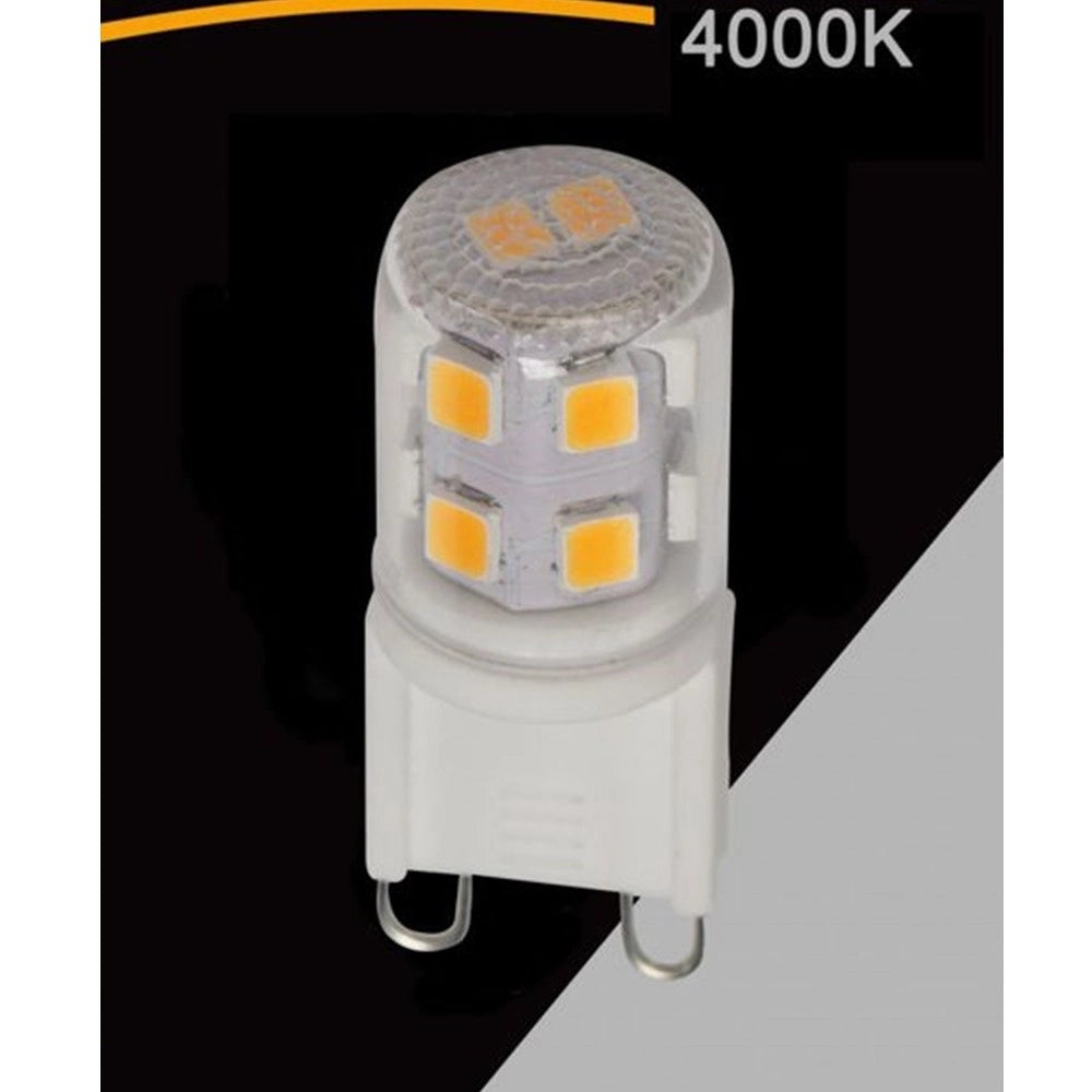 Trade Shop - Lampadina Tubolare Led G9 2.5 W 280 Lm Luce 3000k 4000k 6500k Sparac-g9-2.5w-ce1 - -bianco Naturale      -